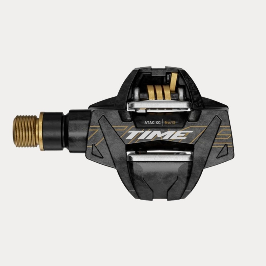 TIME MTB PEDALS ATAC XC12 TITANIUM CARBON GOLD