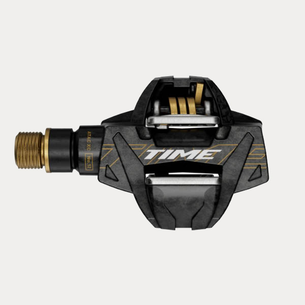 TIME MTB PEDALS ATAC XC12 TITANIUM CARBON GOLD B1