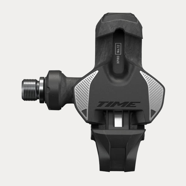 TIME WEG PEDALEN XPRO 12 Q-FACTOR 53 TITANIUM CARBON ZILVER