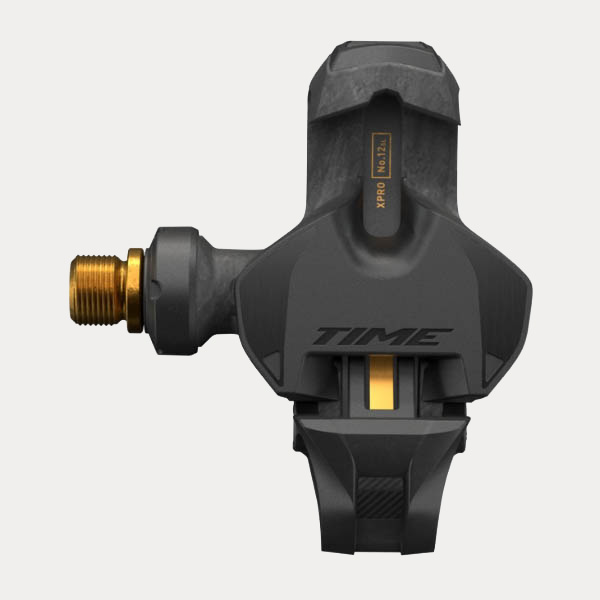 TIME ROAD PEDALS XPRO 12SL Q-FACTOR 57 CERAMIC TITANIUM CARBON GOLD