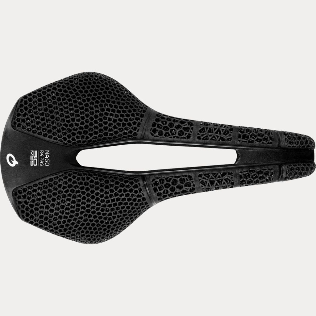 PROLOGO SELLE NAGO R4 3D PAS (RAIL NACK) {137MM} HARDBLACK