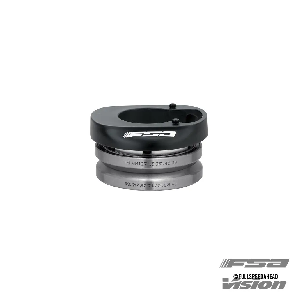 FSA HEAD SET NR.55R 1.5''/ACR W/H2661 MATT BLACK {W/O TH-894-1}