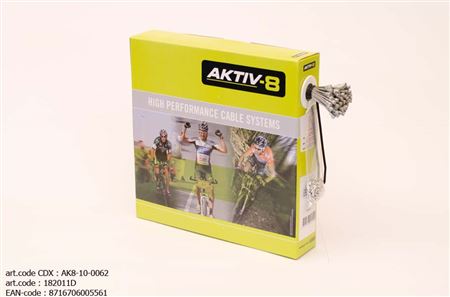 AKTIV-8 BINNENKABEL REM MTB 2M/1.5MM SLICK RVS