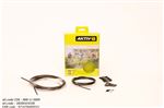 AKTIV-8 MTB BRAKE CABLE SET DURALINE EVO BLACK