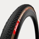 PNEU EXTÉRIEUR VITTORIA GRAVEL ENDURANCE TERRENO T50 MIXED 28'' (TLR) NOIR-MARRON