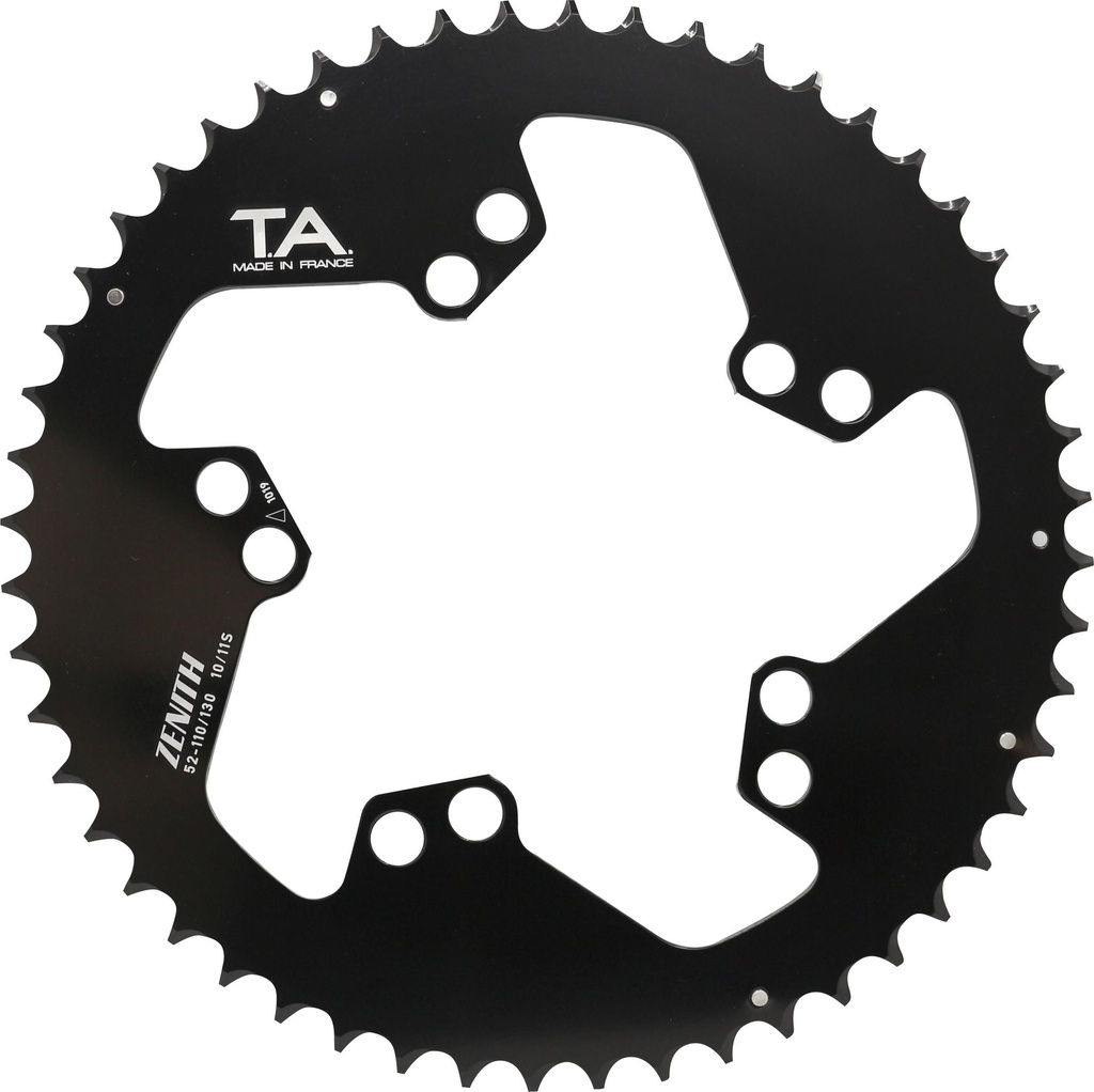 SPECIALITES TA CHAINRING ZENITH (10S/11S) PITCH 130 OUTER BLACK (LOOK ZED)