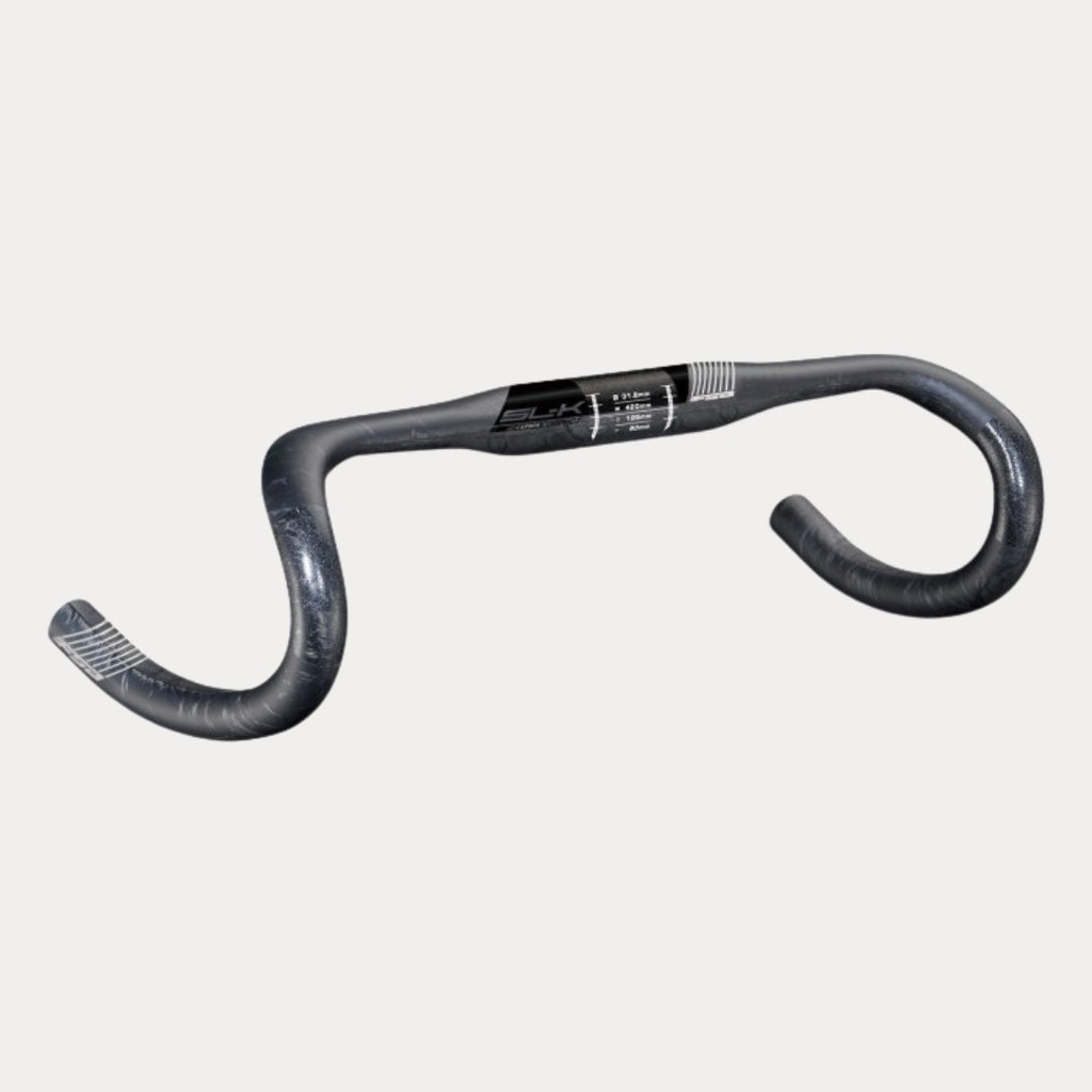 FSA HANDLEBAR SL-K COMPACT ACR CARBON DI2 31.8 A9 CARBON/GREY