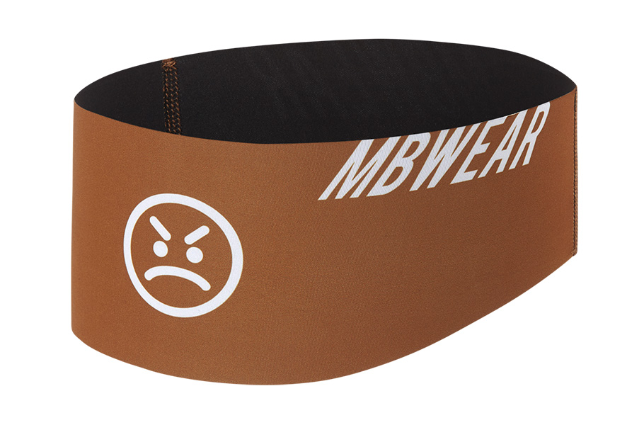 MBWEAR HEAD BAND - SMILE BROWN