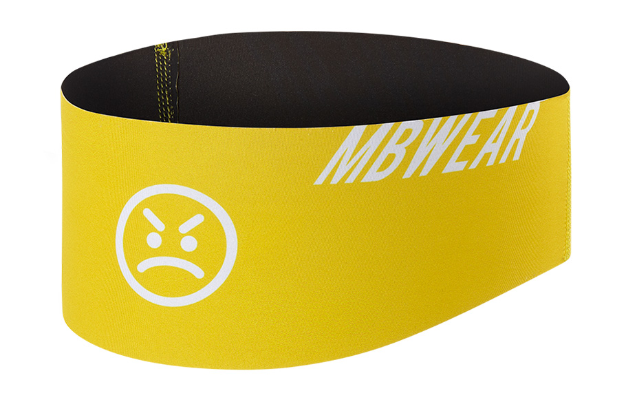 MBWEAR HEAD BAND - SMILE YELLOW