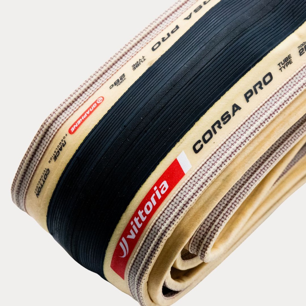 PNEU EXTÉRIEUR VITTORIA CORSA PRO (PLIANTS) PARA-NOIR