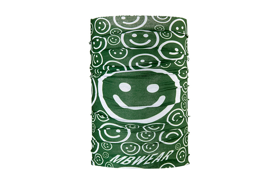 MBWEAR NECK WARMER - SMILE GREEN