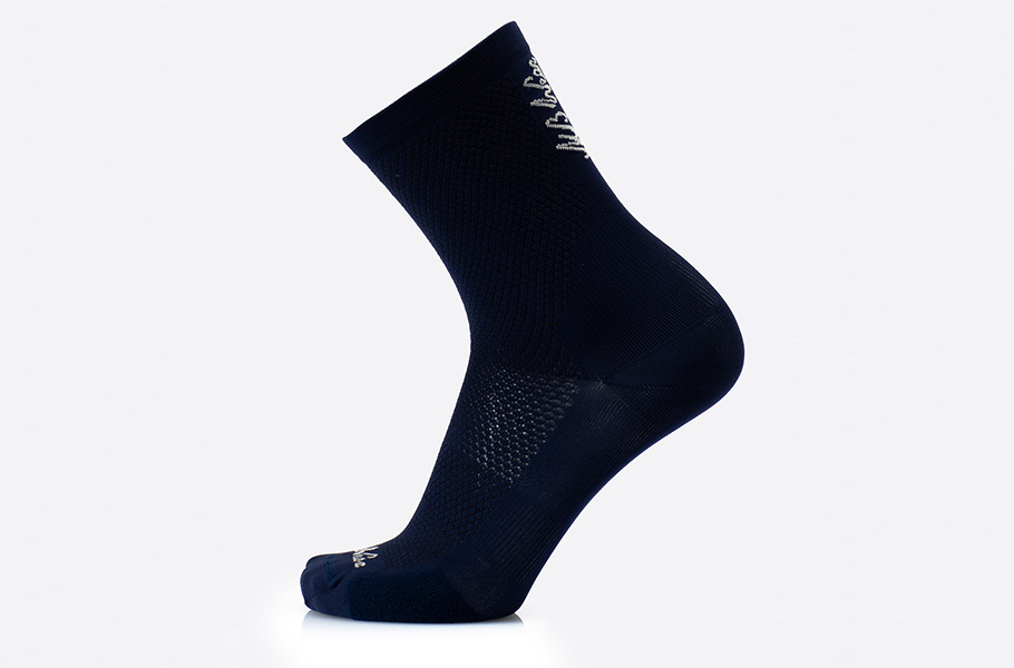 MBWEAR CHAUSSETTES STELVIO H15 BLEU