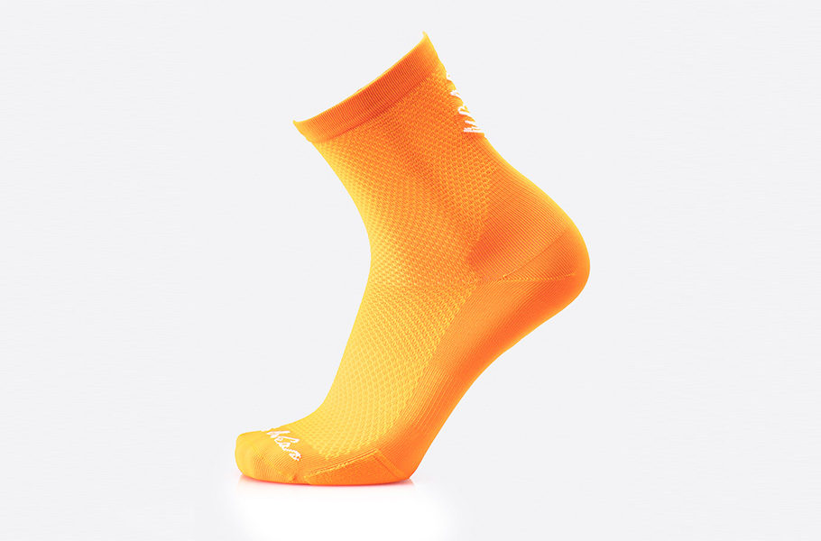 MBWEAR CHAUSSETTES STELVIO H15 ORANGE