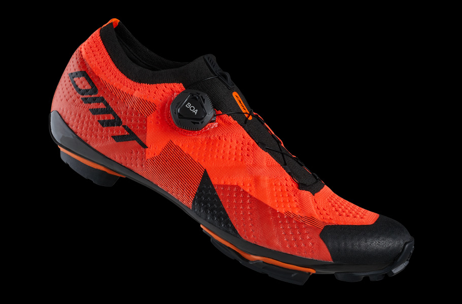 DMT SHOES MTB KM1 CORAL RED/BLACK