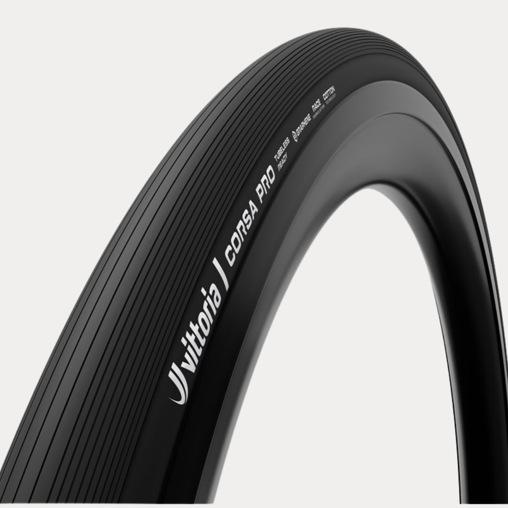 VITTORIA OUTER TIRE CORSA PRO (TLR) FULL BLACK