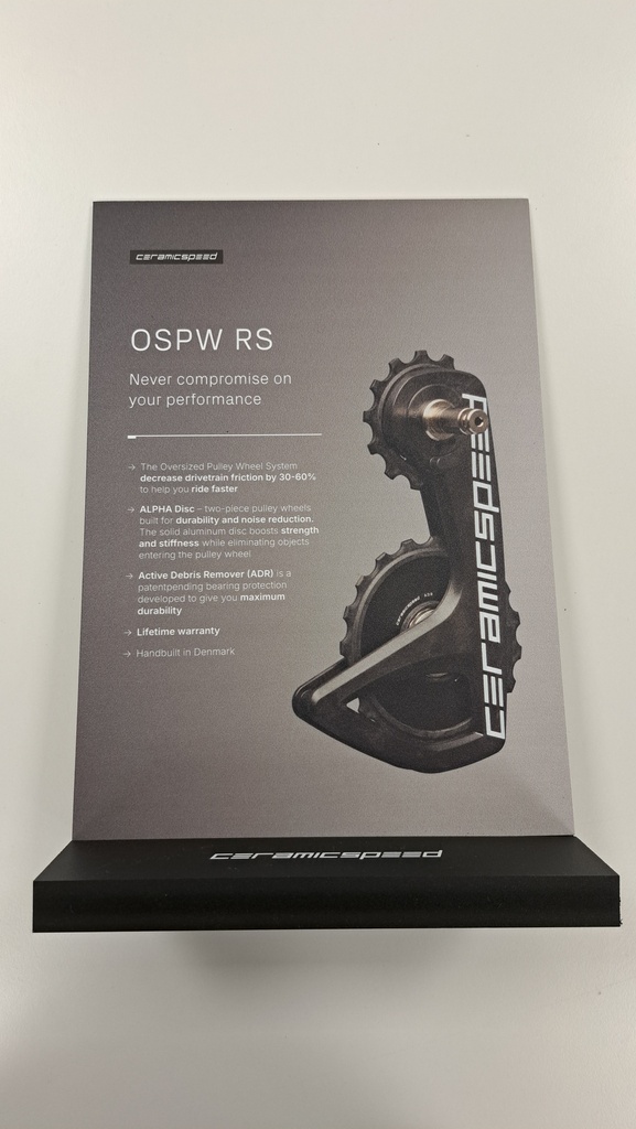 CERAMICSPEED OSPW/SLT/WK Retail Display Stand