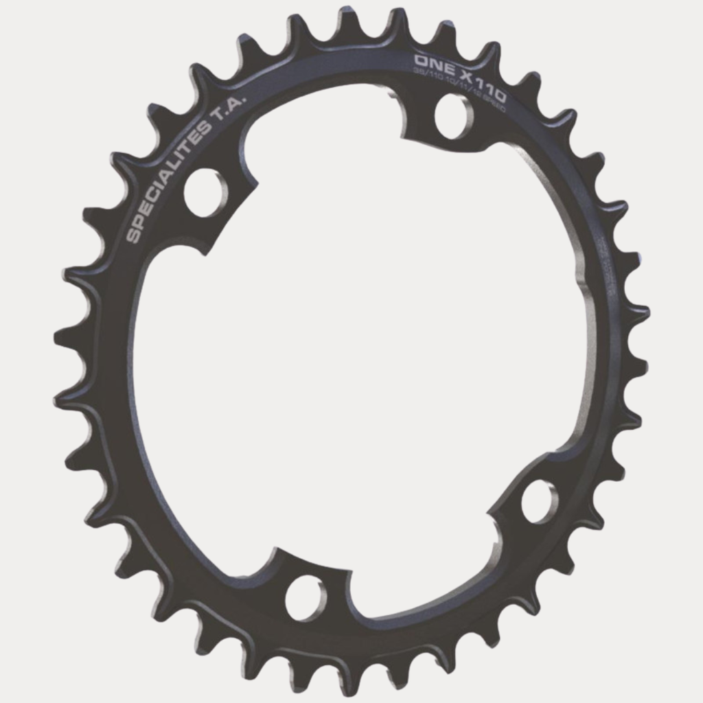 SPECIALITES TA CHAINRING GRAVEL ONE 110X (10/11/12V) STEEK 110 - BLACK