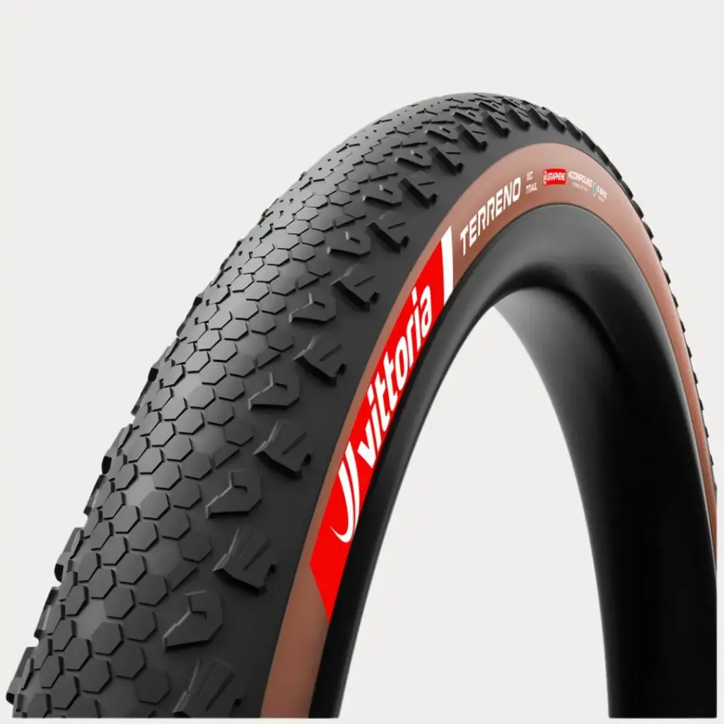 VITTORIA OUTER TIRE  MTB TERRENO (XC TRAIL TLR) BLACK-BROWN