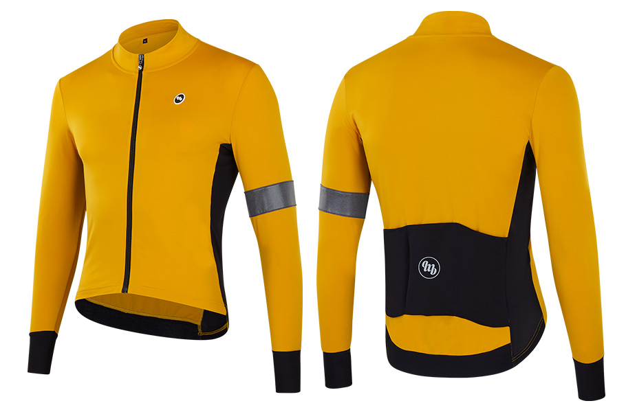 MBWEAR MAILLOT MANCHES LONGUES - PRINTEMPS 2.0 - CURRY JAUNE