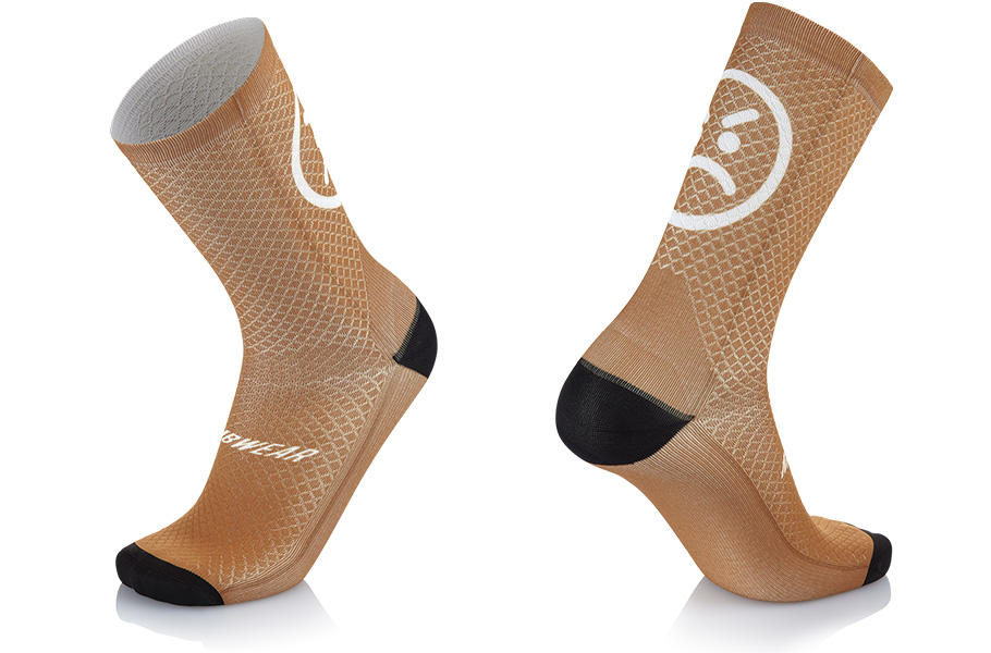 CHAUSSETTES MBWEAR - SMILE EVO H20 - MARRON