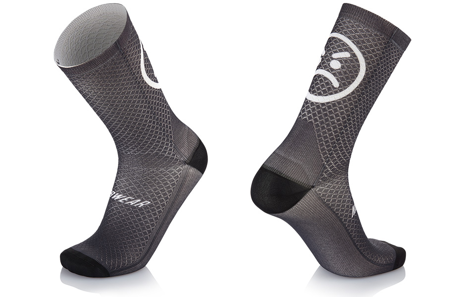 CHAUSSETTES MBWEAR - SMILE EVO H20 - GRIS