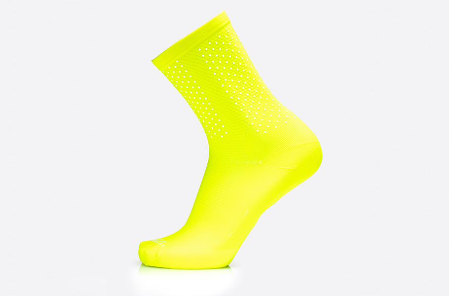 CHAUSSETTES MBWEAR BRILLANT H15 JAUNE