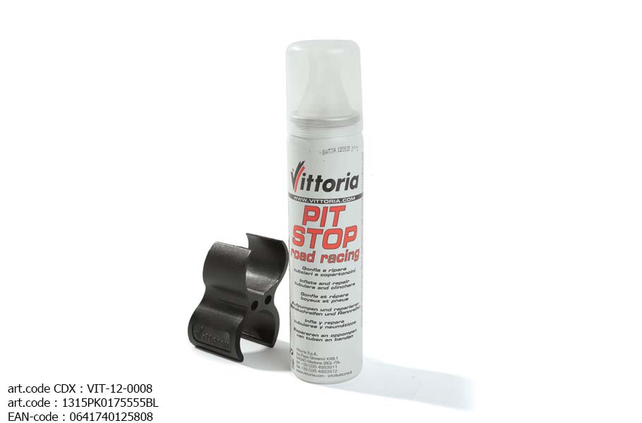 VITTORIA PIT-STOP ROAD RACING KIT 75 ML (1 STUK + 1 CLIP)