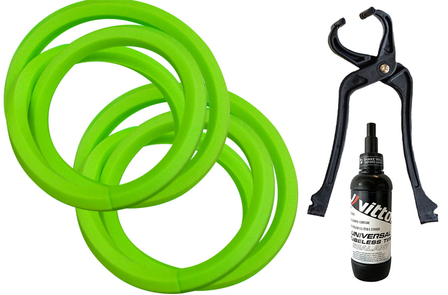 VITTORIA TLR ROAD KIT (2X AIR-LINER + TOOL + SEALANT 80ML)