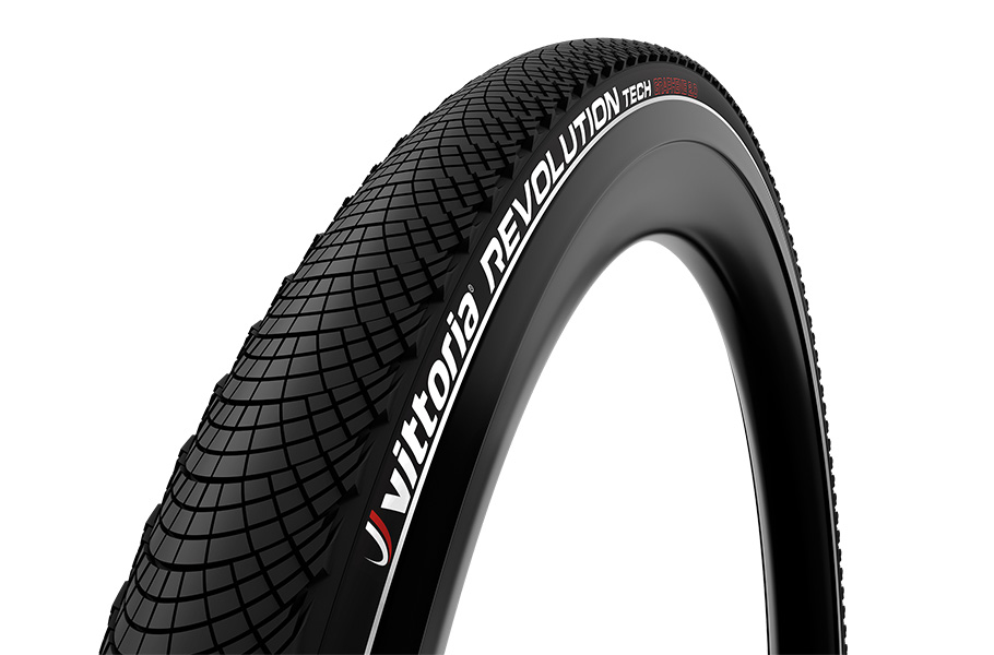 VITTORIA BUITENBAND REVOLUTION TECH 28'' (DRAADBAND) ZWART-ZWART