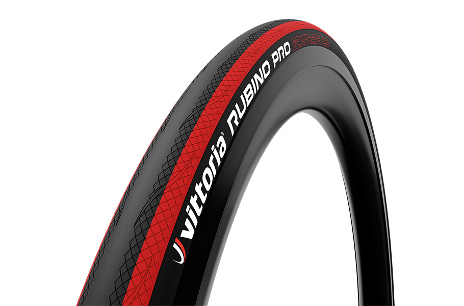 VITTORIA BUITENBAND RUBINO PRO 28'' (VOUWBAND) ROOD-ZWART