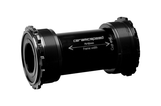 [105129] CERAMICSPEED Bottom Bracket T45 Shimano (Black, Standard)