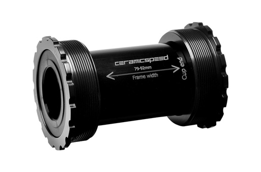[105148] CERAMICSPEED Bottom Bracket T47/86 Shimano (Black, Standard)