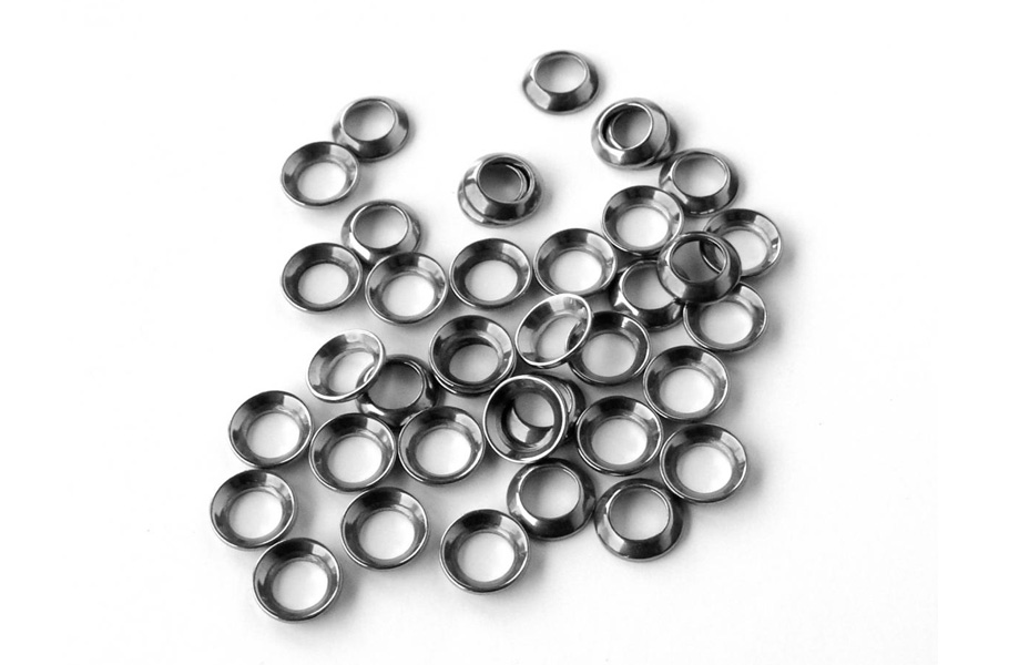 SAPIM ACC HM WASHERS - NIPPLE WASHER POLYAX (500 PIECES) SILVER