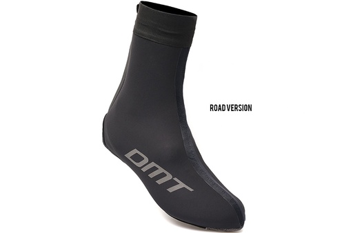 DMT OVERSCHOEN AIR WARM RACE ZWART/ ZWART REFLECTEREND