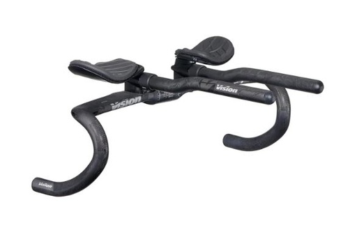 [670-0144021030] VISION HANDLEBAR METRON 4D FLAT MAS S-BEND ACR CARBON/GREY