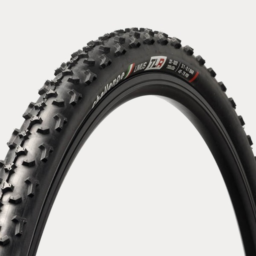 [02064] CHALLENGE TYRE CROSS LIMUS {TLR} (FOLDABLE) BLACK/BLACK