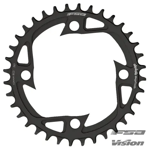 [38000588004050] FSA KETTINGBLAD (E-BIKE) 48T + 32T ALLOY (WA351 + WB104) (Bosch)