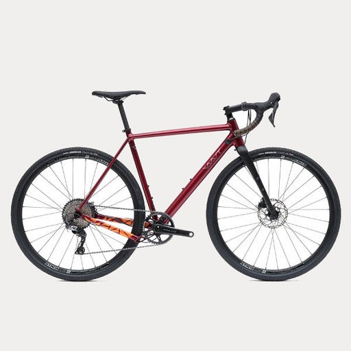 VAAST FIETS MODEL A/1 700C - RIVAL - GLOSS BERRY RED (TESTFIETS)