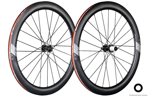 [710-0091111034] PAIRE DE ROUES VISION CARBON SC 55 DISC CL SHIMANO 11 (PNEU TUBELESS READY) B2