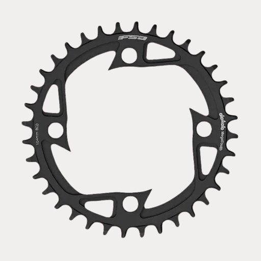 [38000409012050] FSA CHAINRING (E-BIKE ALLOY MEGATOOTH BOSCH GEN 4) 1X STITCH 104 46T (WB455A) BLACK