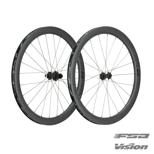 VISION WHEELSET CARBON SC 48 i25 DISC CL (TUBELESS READY CLINCHER)