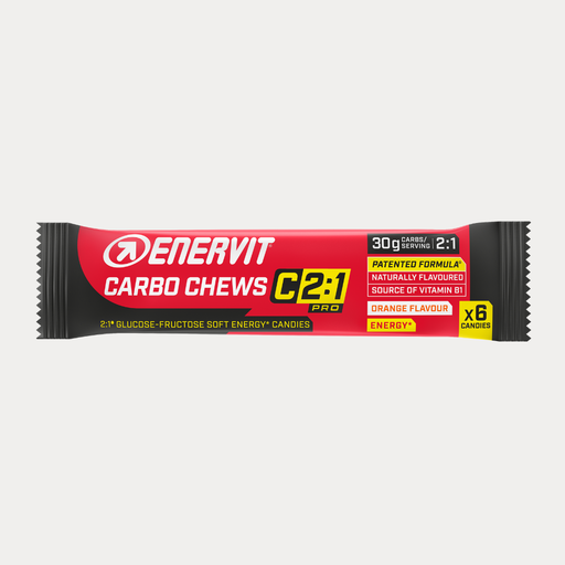 [90943] ENERVIT C2:1 Carbo Chews 3x34g (10 pièces)
