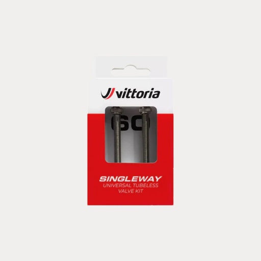 [1AA00164] VITTORIA VALVE SINGLEWAY TUBELESS BRASS 60MM (SET 2 PCS)