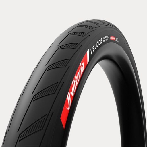VITTORIA  PNEU EXTÉRIEUR BMX VELOCE 20'' TUBE TYPE (PNEU PLIABLE) NOIR