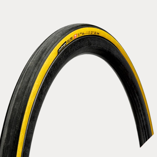 CHALLENGE OUTER TIRE ROAD ELITE {PRO} {TLR} (OPEN TUBULAR) BLACK/TAN