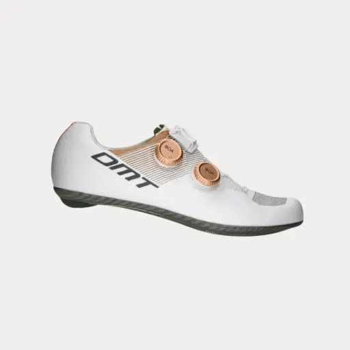 DMT CHAUSSURES RACE KR0 EVO SUPERLIGHT BLANC/BRONZE