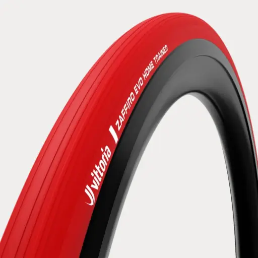 [11A00935] PNEU EXTÉRIEUR VITTORIA ZAFFIRO EVO HOME TRAINER (PNEU PLIABLE) ROUGE (23 mm)