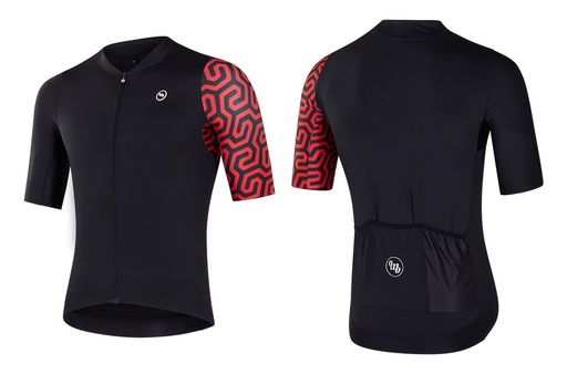 MBWEAR JERSEY MAN - LUX EVO - BLACK/RED