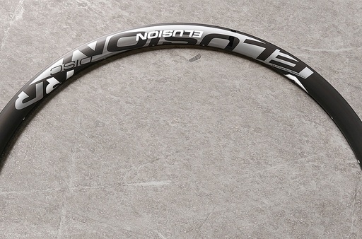 [1W15SPRM027] VITTORIA SPARE-PARTS ROAD RIM DISC RR301, 700C, 24H SLEEVE, MATT ANOD BLACK EIU DISC