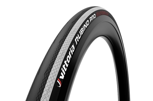 [11A00138] VITTORIA OUTER TIRE RUBINO PRO 28'' (FOLDING TIRE) WHITE-BLACK